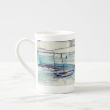 Águas islandesas: mug de porcelana