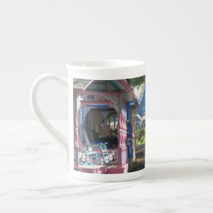 Caneca De Porcelana Algodão em Fila - Vinha de Martha