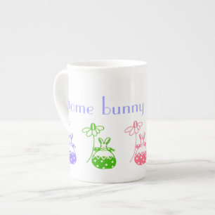 Caneca De Porcelana "Algum coelho ama-o" copo da porcelana
