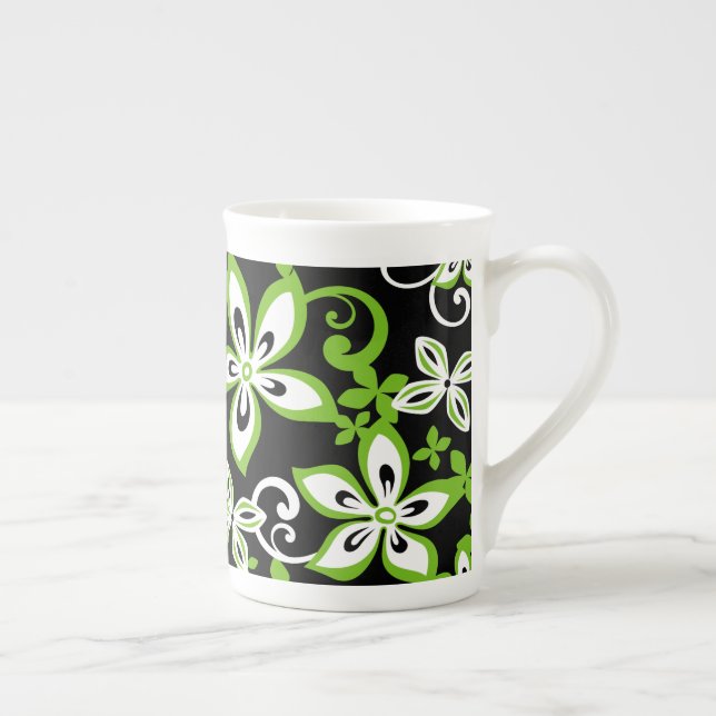CANECA DE PORCELANA ALOHA HAWAII (NEGRO/LIMÃO) (Direita)