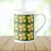Amarelo Celandine Poppy Floral
