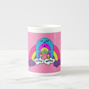 Caneca De Porcelana Amor Bastante Abraços De Corte Crianças Saco
