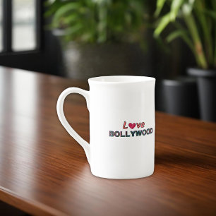 CANECA DE PORCELANA "AMOR BOLLYWOOD" APRECIAÇÃO DO CINEMA ÍNDICO