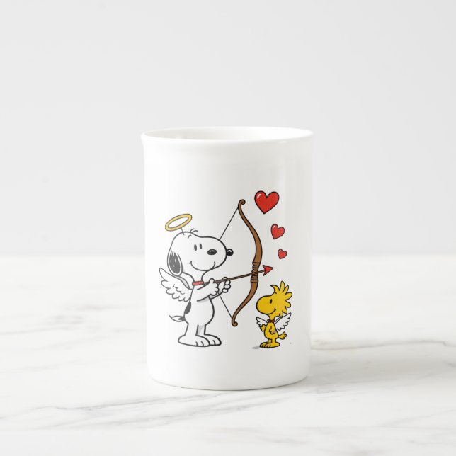 Caneca De Porcelana Amor de Cachorro Fofo (Frente)