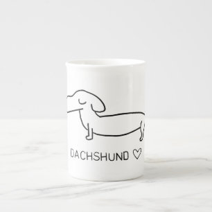 Caneca De Porcelana Amor do Dachshund