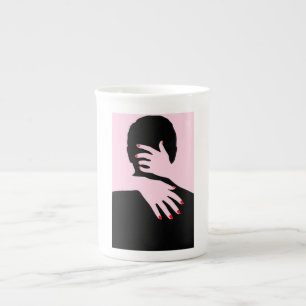 CANECA DE PORCELANA AMOR E ROMANCE