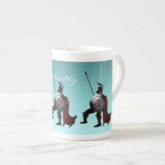 Caneca De Porcelana Antigo guerreiro espartano