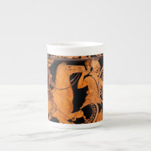 Antiguamente grego Black-Figure Art Bone China Mug