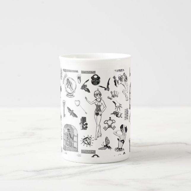 Caneca De Porcelana Apothecary (Frente)