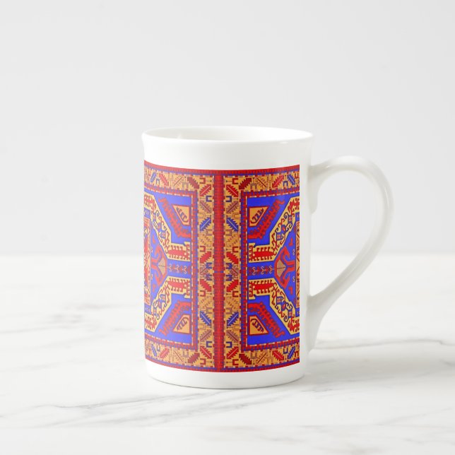 Caneca De Porcelana Armênio de arte popular Specialty Mug (Direita)