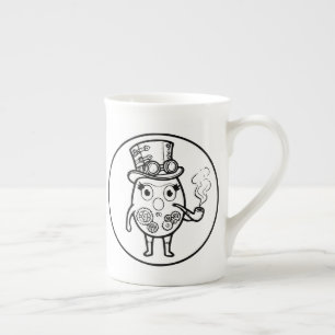 Caneca De Porcelana Arte de Ovo RG RA