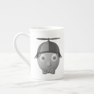 Caneca De Porcelana Arte de Ovo RG RA
