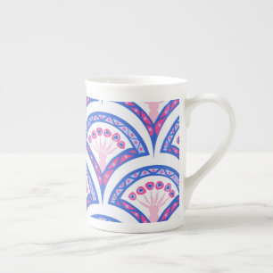 Caneca De Porcelana Arte Ornamental Vintage Elegante