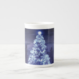 Caneca De Porcelana Árvore de Natal