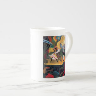 Caneca De Porcelana Auguste Macke - Bailarinas Russas no Palco