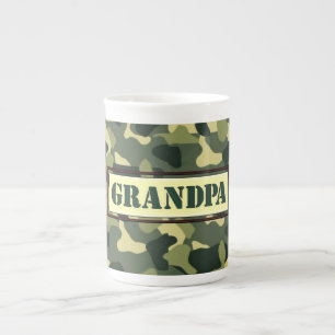 Caneca De Porcelana Avô Camo