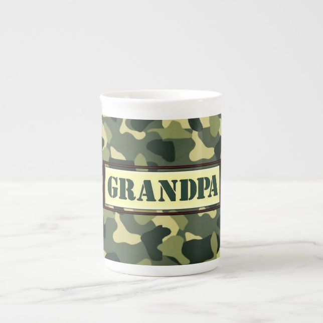 Caneca De Porcelana Avô Camo (Frente)