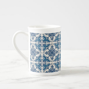 Caneca De Porcelana Azulejos do Mediterrâneo, Portugal, Azulejo, Majol