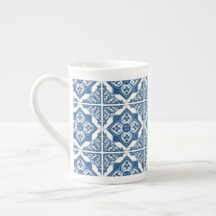 Caneca De Porcelana Azulejos do Mediterrâneo, Portugal, Azulejo, Majol