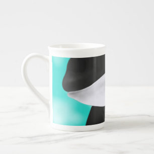 Caneca De Porcelana Baleia bonito da orca