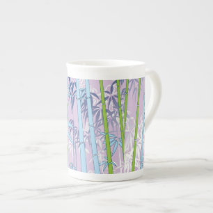 Caneca De Porcelana Bambu