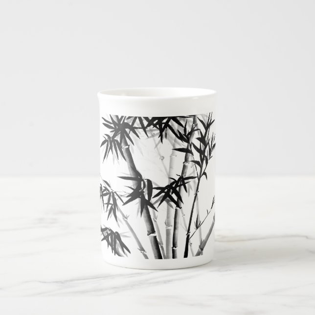 Caneca De Porcelana Bambu (Frente)