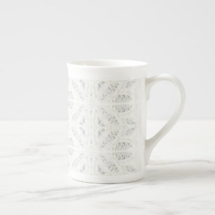 Caneca De Porcelana BATTENBURG LACE Bone China Mug