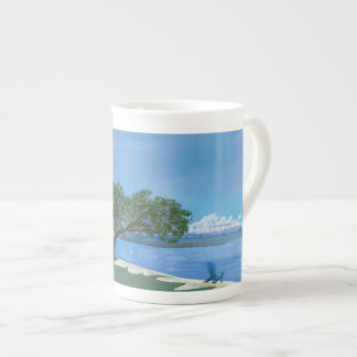 Caneca De Porcelana Beach Mug