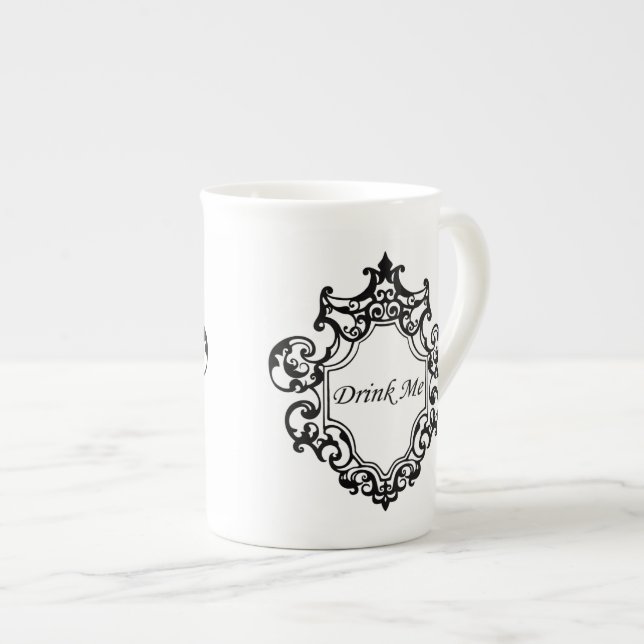 Caneca De Porcelana Beba-Me! (Frente Esquerda)