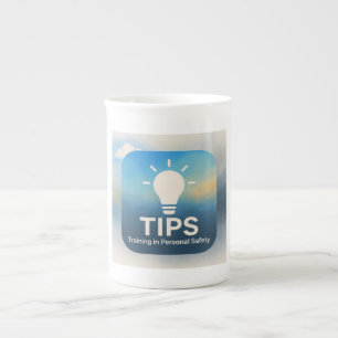 Caneca De Porcelana Bebendo