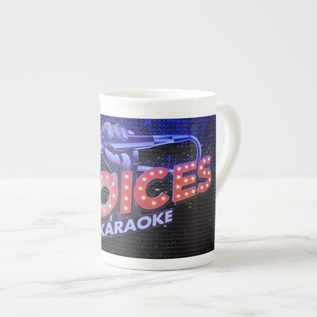 Caneca De Porcelana Big mug Voices. 443 ml. (Frente Esquerda)