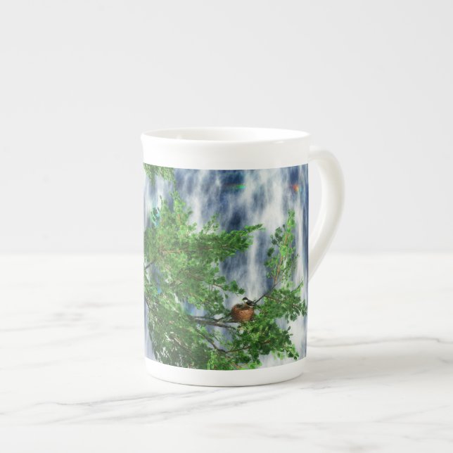 Caneca De Porcelana Birdsnest Falls Specialty Mug (Frente Esquerda)
