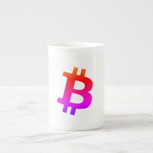 Caneca De Porcelana Bitcoin Miami