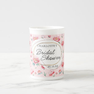 Caneca De Porcelana Blush Peony Watercolor Specialty Mug