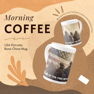 Caneca De Porcelana Bomba Patriótica China Mug