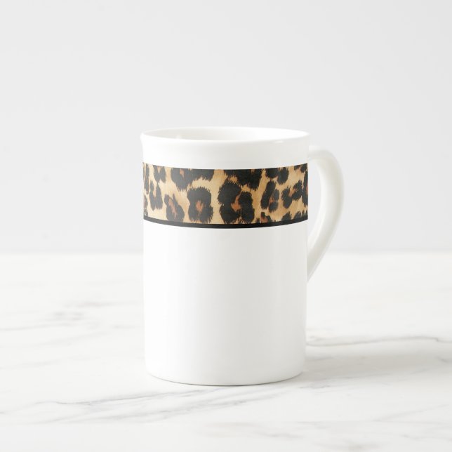 Caneca De Porcelana Bone China Mug (Frente Esquerda)