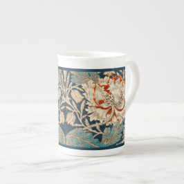 CANECA DE PORCELANA BONE CHINA MUG : WILLIAM MORRIS : HONEYSUCKLE