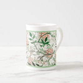 CANECA DE PORCELANA BONE CHINA MUG : WILLIAM MORRIS : JASMINE