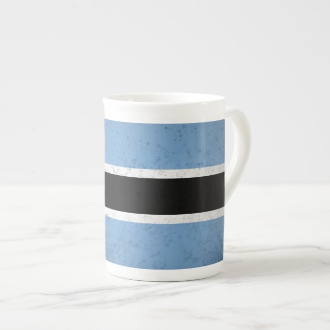 Caneca De Porcelana Botsuana (Frente Esquerda)