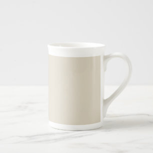 Caneca De Porcelana Branco Osso