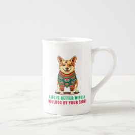 Caneca De Porcelana Brincadeira de Natal