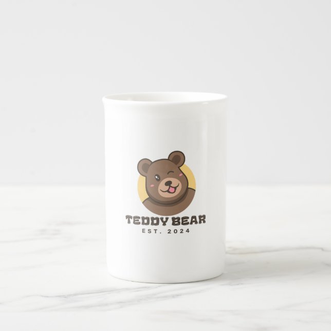 Caneca De Porcelana Brown Bear Mug (Frente)