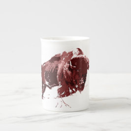 Caneca De Porcelana Buffalo - Bison