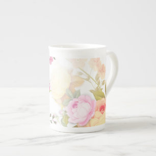 Caneca De Porcelana Buquês dos Rosas 4