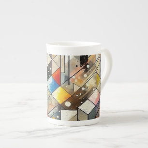 Caneca De Porcelana Burst of Color