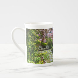 Caneca De Porcelana Cadeias de Wisteria e Rocking - Vineyard de Martha