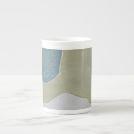 Caneca De Porcelana Café "Nebraska to Kansas"" Bassie