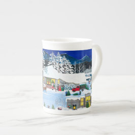 Caneca De Porcelana Café preto Mug 1
