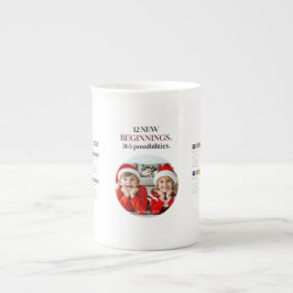Caneca De Porcelana Calendário Personalizado 2025