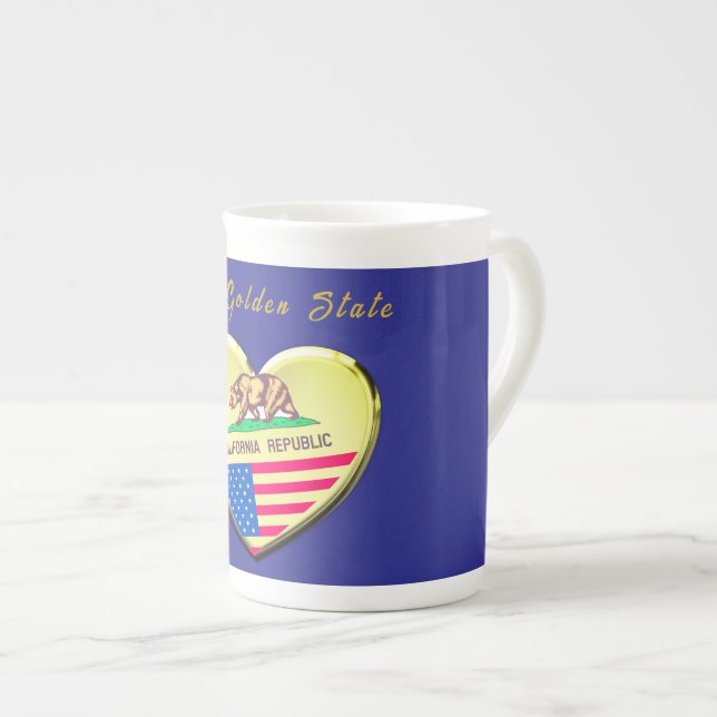 Caneca De Porcelana California Fund (Frente Esquerda)